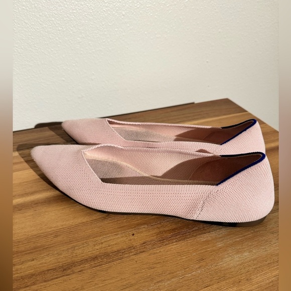 Rothy's The Point Ballet Flats Blush Pink Size 9.5 Womens - Picture 7 of 11